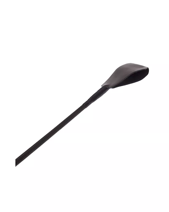 Bound X Riding Crop With Braided Handle
