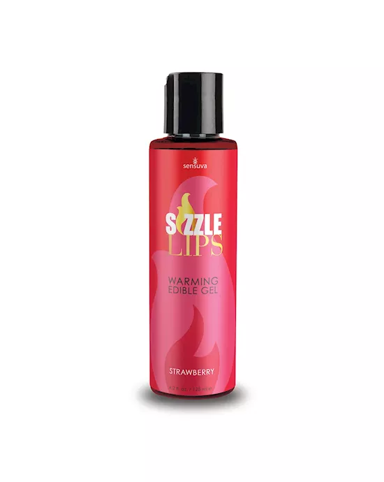 SizzleLipsStrawberryWarmingGel42ozBottle-Tester