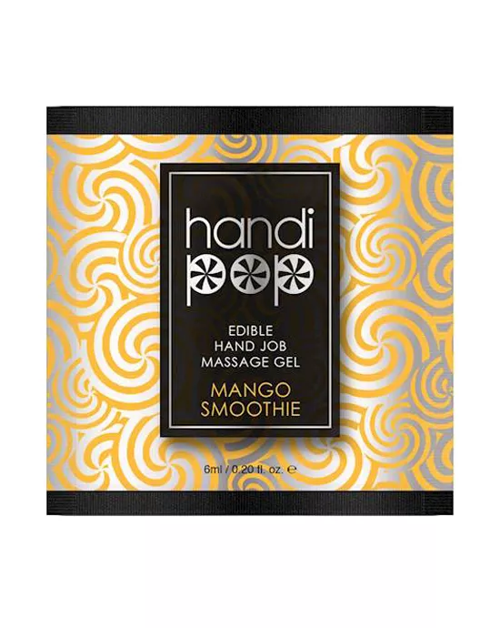 HandipopMangoSmoothieHandJobMassageGelSingleUsePacket