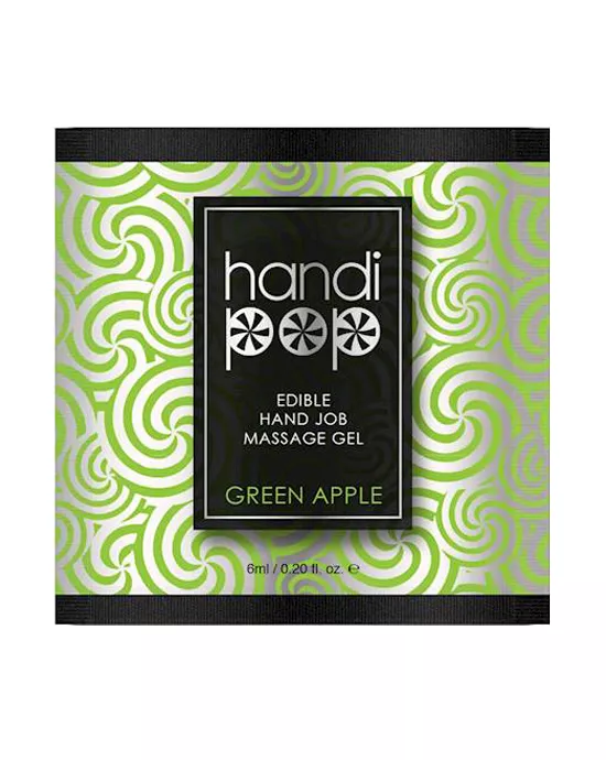 HandipopGreenAppleHandJobMassageGelSingleUsePacket