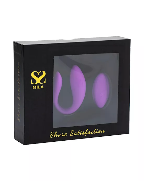 Share Satisfaction Mila Remote Controlled Couples Vibrator