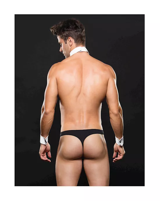 Envy 3 Piece Tuxedo Set With Cuffs And Collar