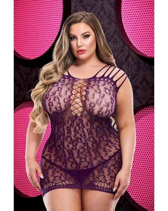 LEOPARDLACEMINIDRESS