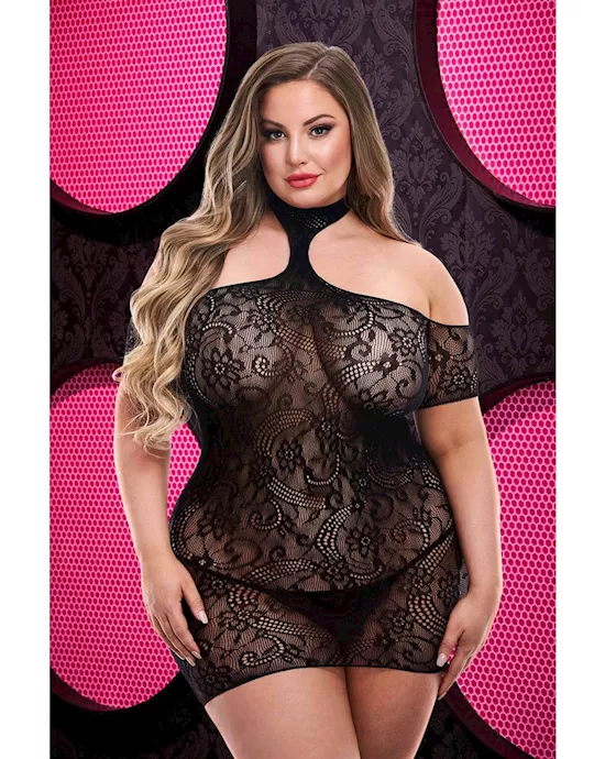 CUTOUTLACEMINIDRESS