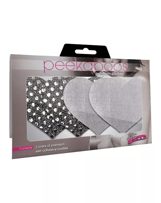 Dark Angel Hearts Pasties