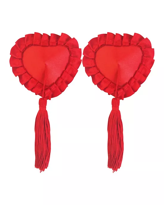 Satin With Tassel Pasties