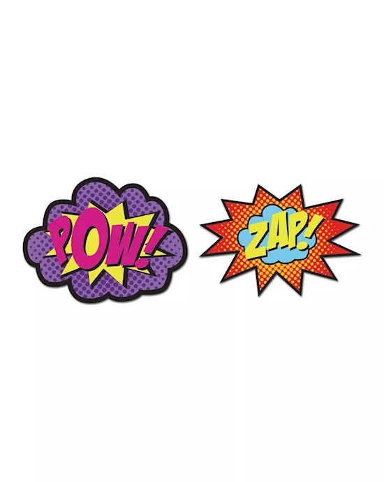 Pow/zap Superhero Pasties