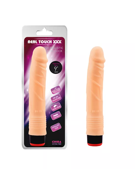 Real Touch Vibrating Cock