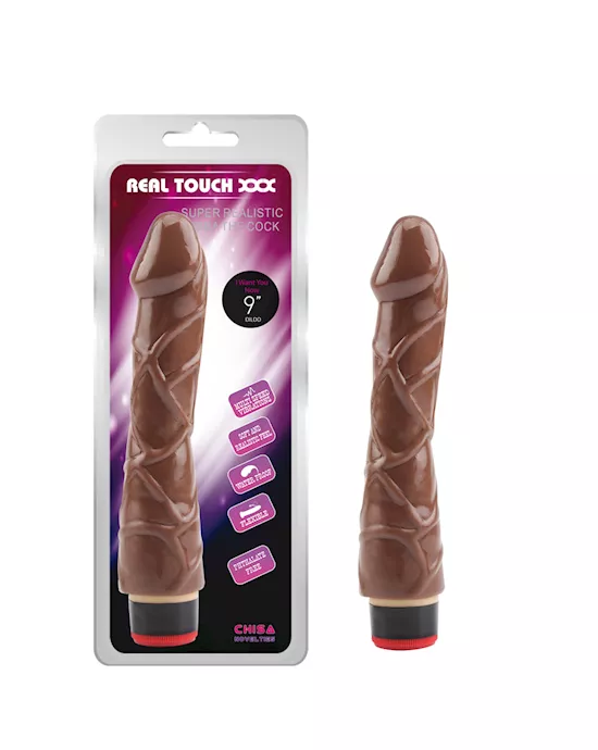 Real Touch Vibrating Cock