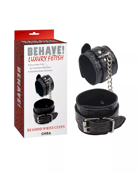 Be Good Wrist Cuffs