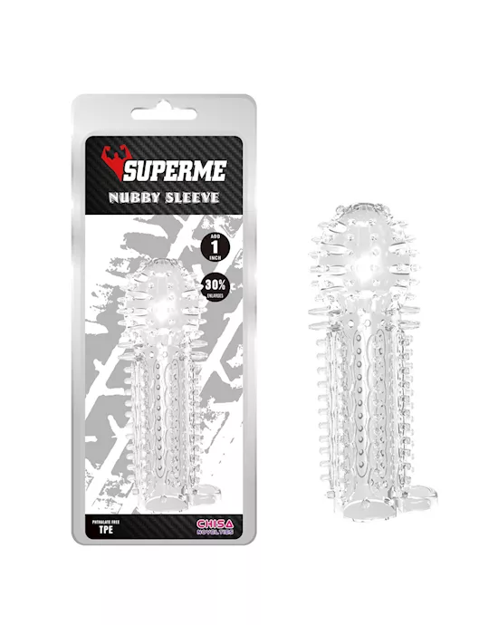 Nubby Sleeve With Ball Ring