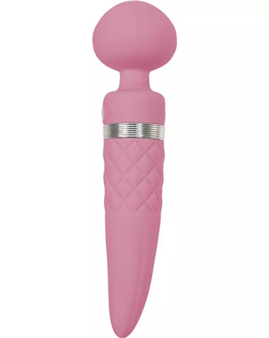 Sultry Dual Action Wand Vibrator
