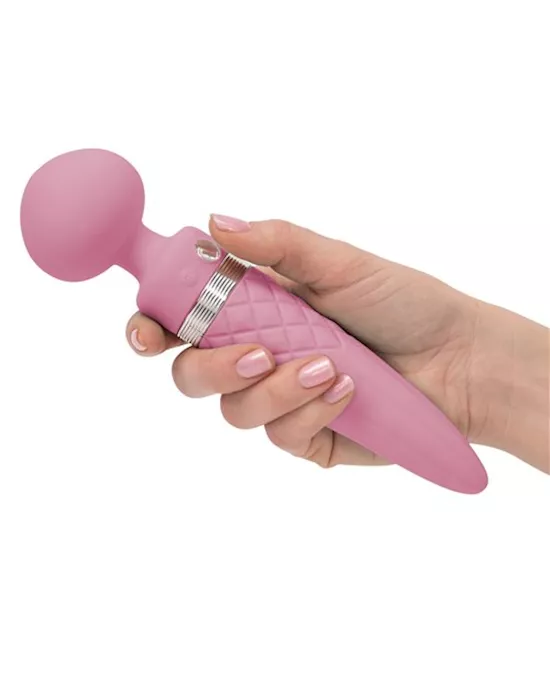 Sultry Dual Action Wand Vibrator