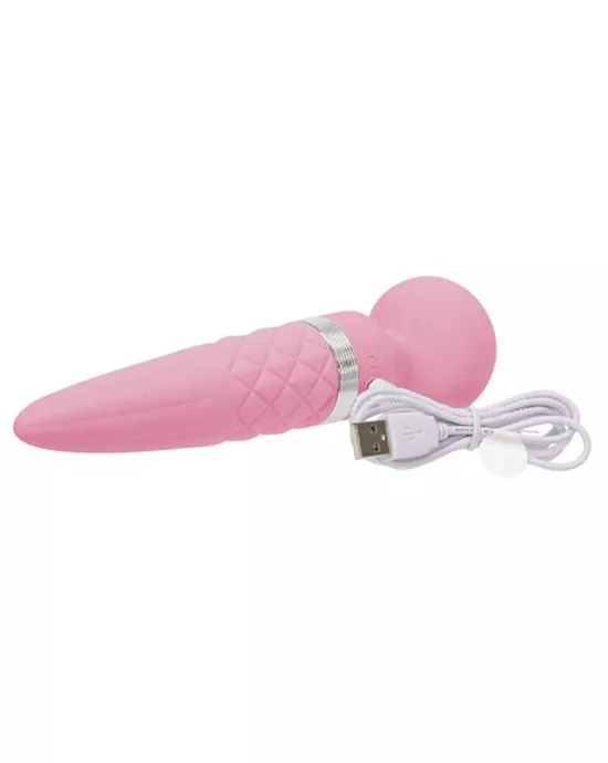 Sultry Dual Action Wand Vibrator