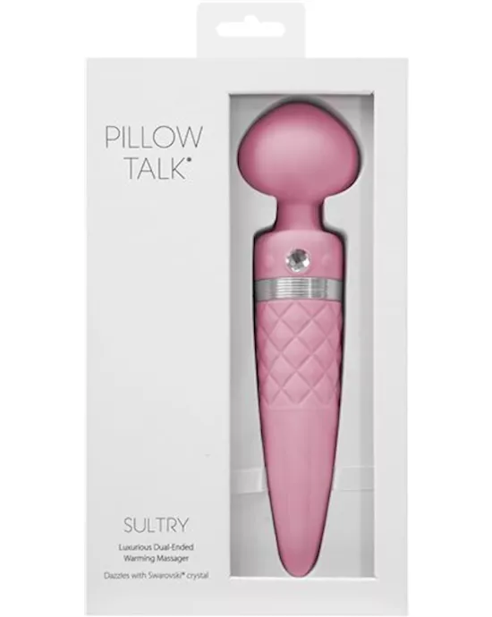 Sultry Dual Action Wand Vibrator