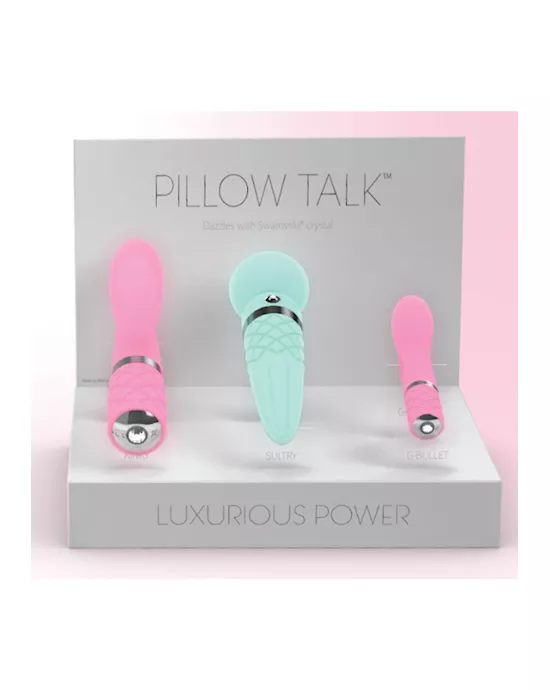 PILLOWTALKDISPLAYINCLUDES3NEWSTYLES