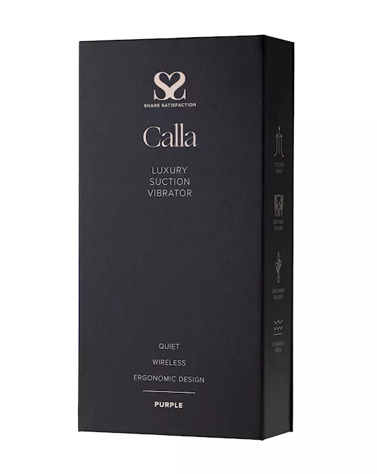 Share Satisfaction Calla Suction Vibrator