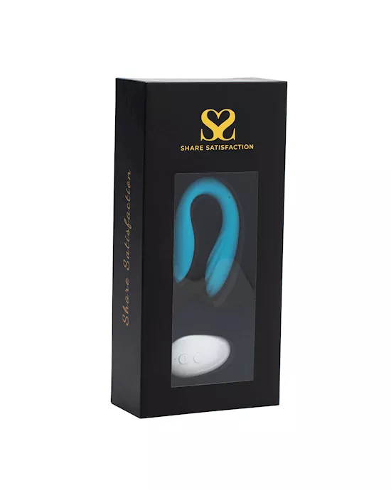 Share Satisfaction Gaia Remote Controlled Couples Vibrator