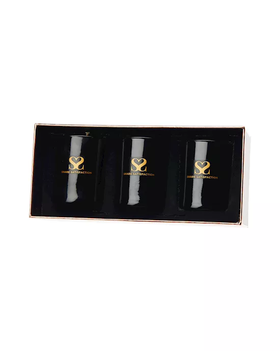 Share Satisfaction Massage Candle Set