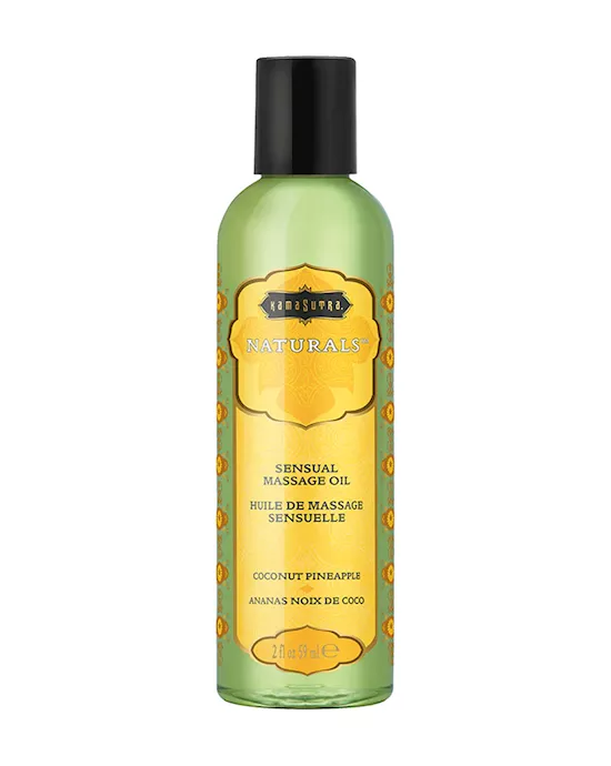 NATURALSMASSAGEOILCoconutPineapple2floz59ml