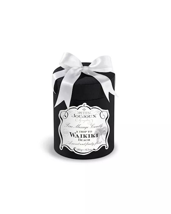 Petits Joujoux A Trip To Waikiki Beach Massage Candle - 190g