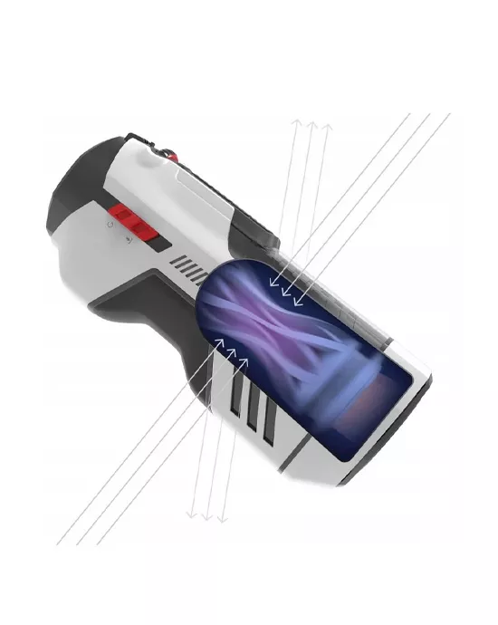 Shoot Your Seed Futuristic Vibrating Masturbator