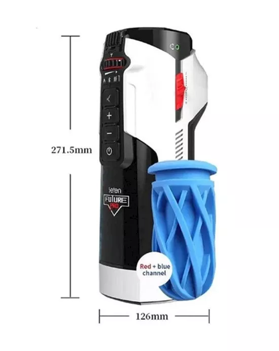 Shoot Your Seed Futuristic Vibrating Masturbator