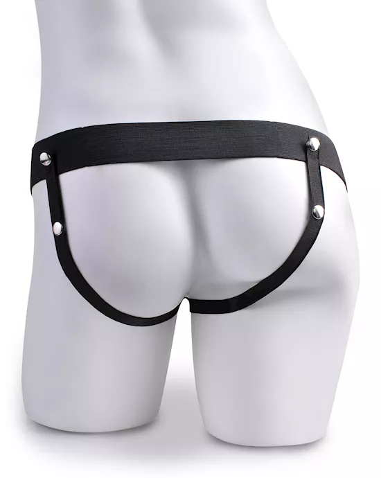 Fetish Fantasy 6 Inch Hollow Rechargeable Strap-on Remote