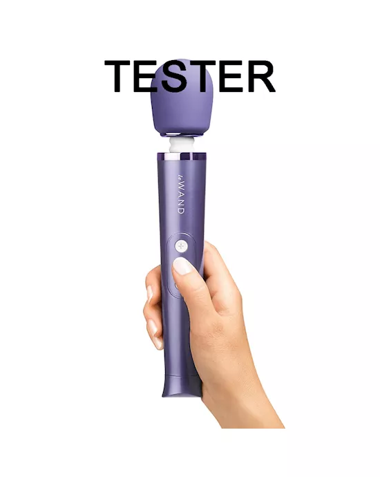 TESTERLEWANDPETITERECHARGEABLEVIBRATINGVIOLET