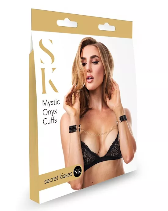 Secret Kisses Mystic Onyx Cuffs