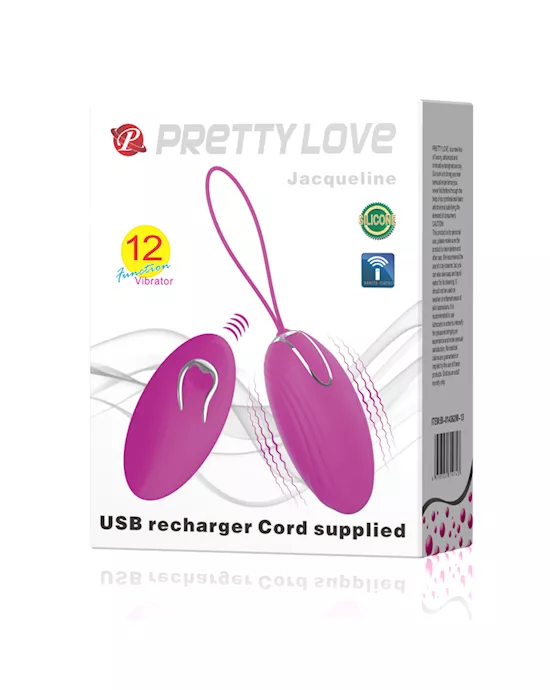 Jacqueline Vibrating Love Egg