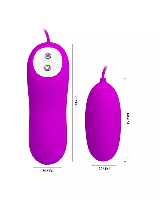 Eunice Dual Stimulating Wired Love Egg
