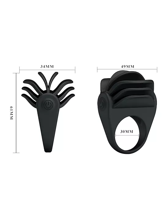 Chester Cock Ring & Couples Vibrator