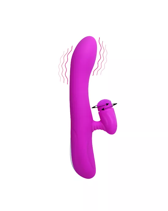 Derrick Dual Rabbit Tongue And G-spot Vibe