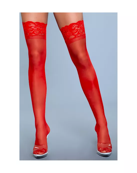 LaceOverItThighHighsBlack