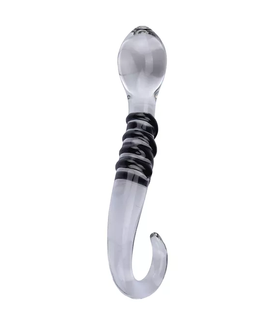 LucentBlackLinesGlassMassager