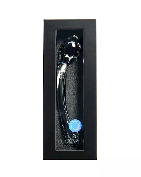 Lucent Luna Curved Glass Massager - 7.6 Inch