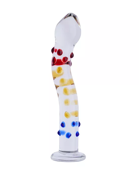 LucentBlueBallsGlassMassager