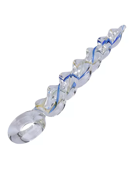 LucentTwisterGlassAnalPlug