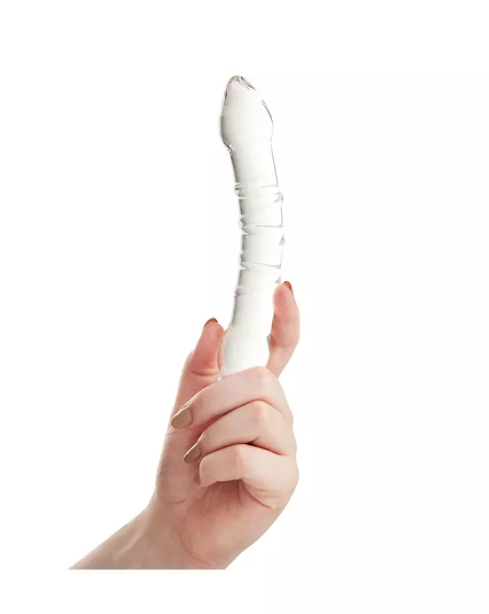 Lucent Ice Double Entry Glass Massager