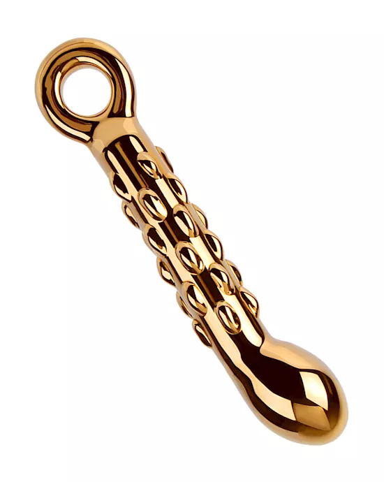 LucentRaindropGoldGlassP-SpotMassager