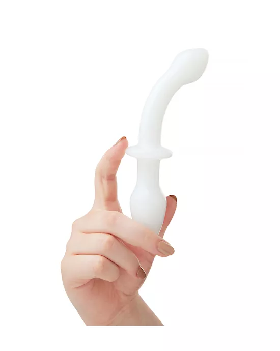 Lucent Pearl Double Ended Glass Massager