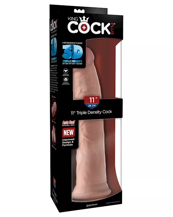 Triple Density 11 Inch Cock