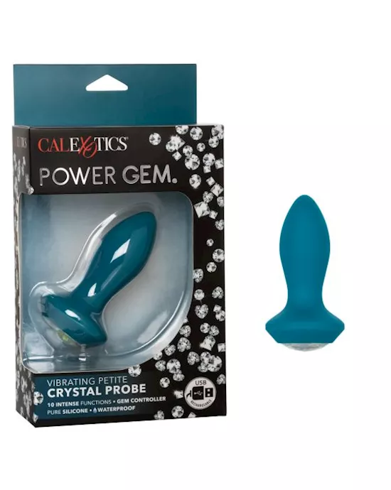 Power Gem Vibrating Petite Crystal Probe