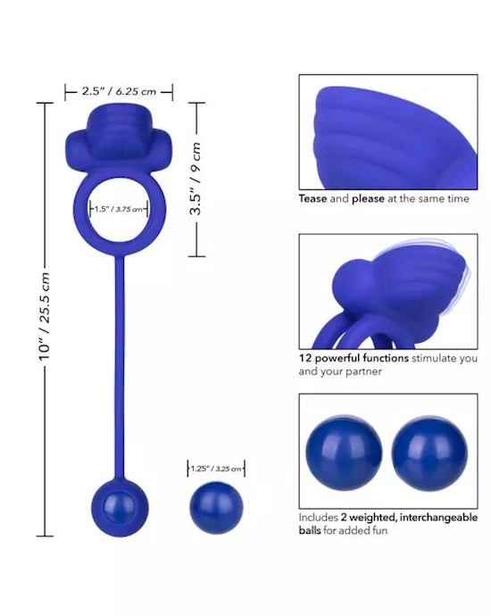 Silicone Rechargeable Dual Rockin