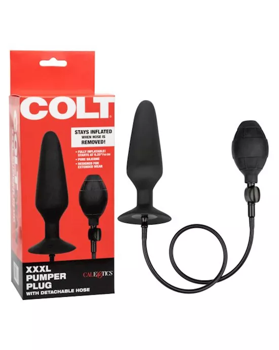 Colt Xxxl Pumper Plug With Detatchable Hose