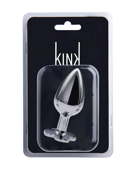 Kink Range Flower Gem Butt Plug - 3.7 Inch