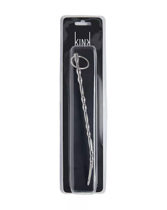 Kink Range Stainless Steel Twisted Penis Plug - 8.2 Inch