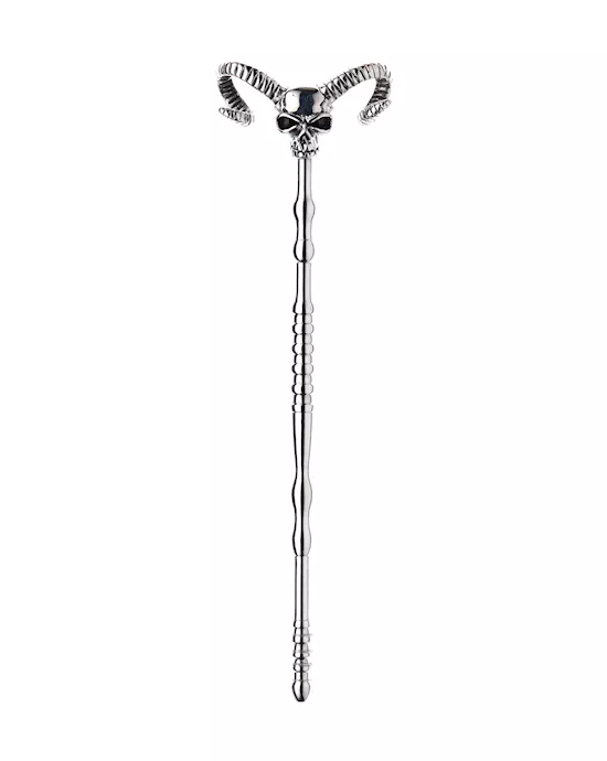 Kink-StainlessSteelMoveableRamsHeadUrethralPlug65mmx118mmWeight195g