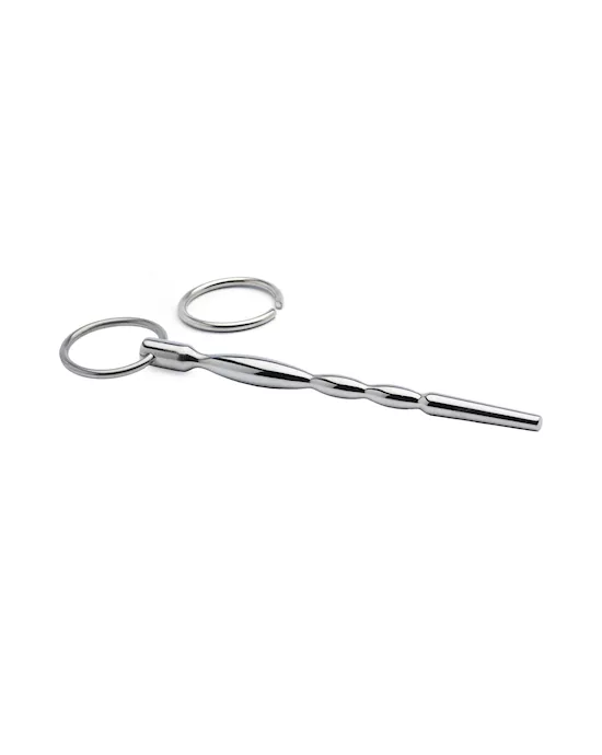 Kink-StainlessSteelBeadPenisPlug128mmx95mmWeight45g